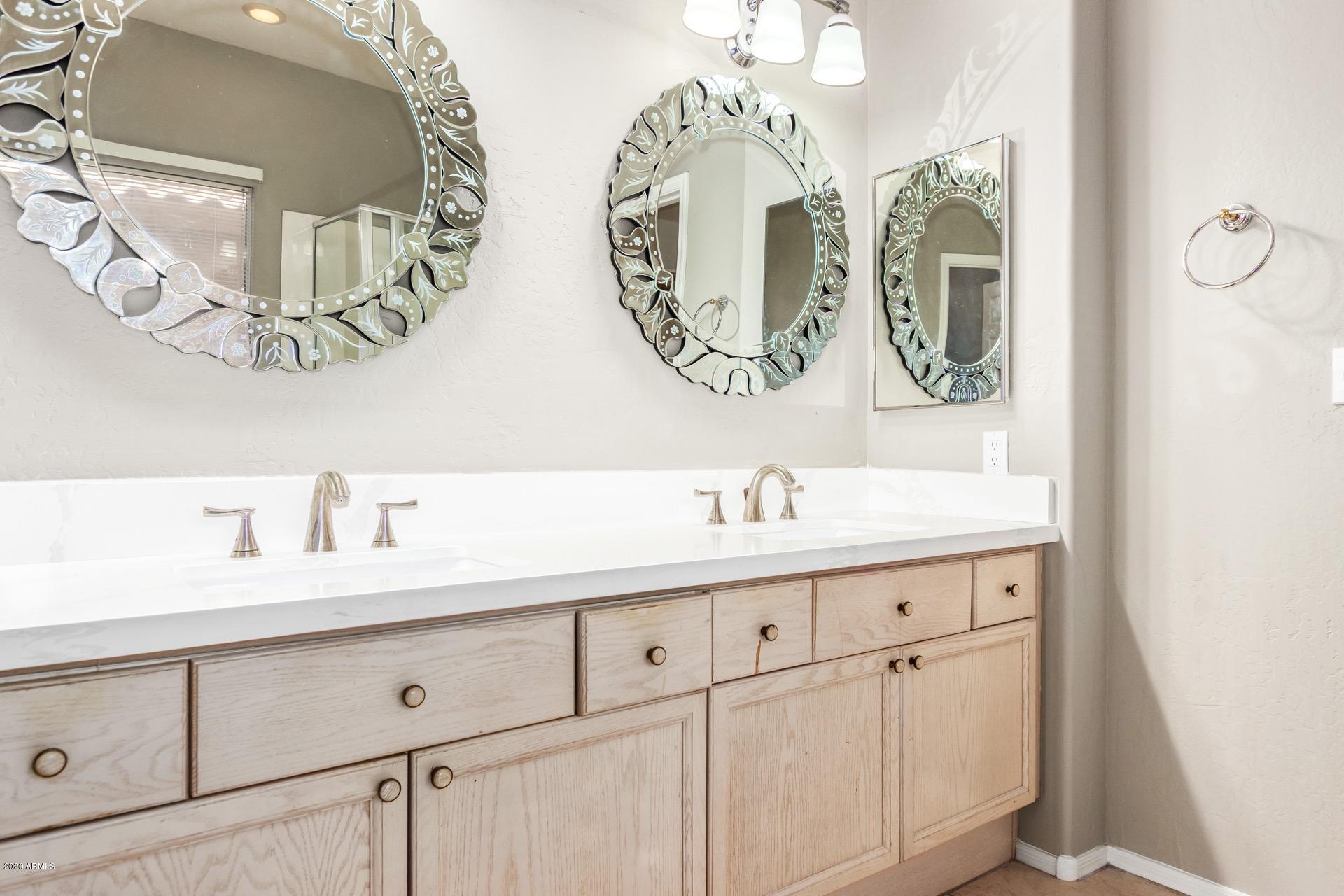 1256 East Redfield Road Phoenix, AZ 85022 - Photo 18 of 27 master vanity with double sinks/mirors