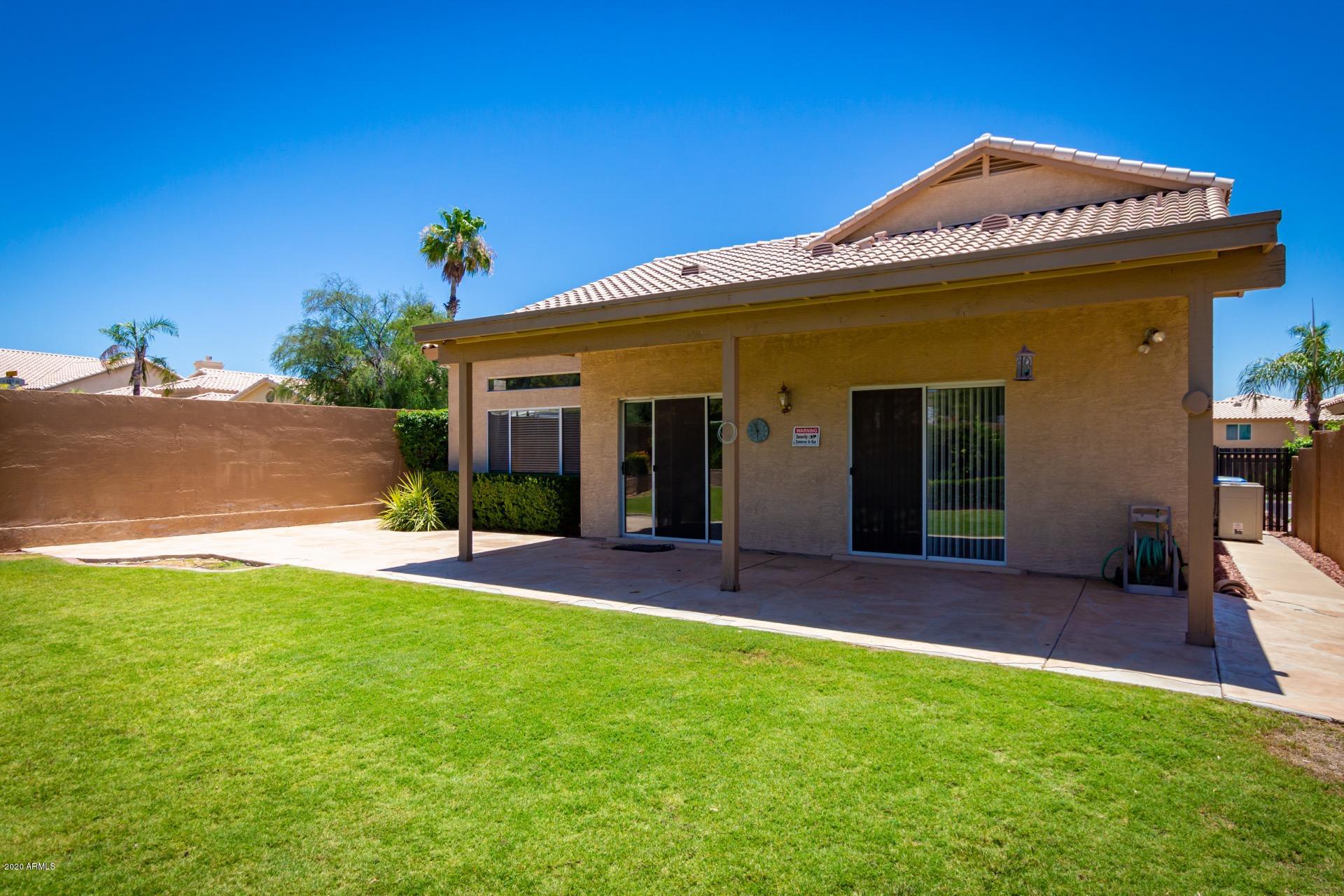 1256 East Redfield Road Phoenix, AZ 85022 - Photo 7 of 27 Backyard view facing South