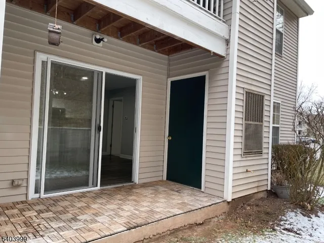 a view of front door