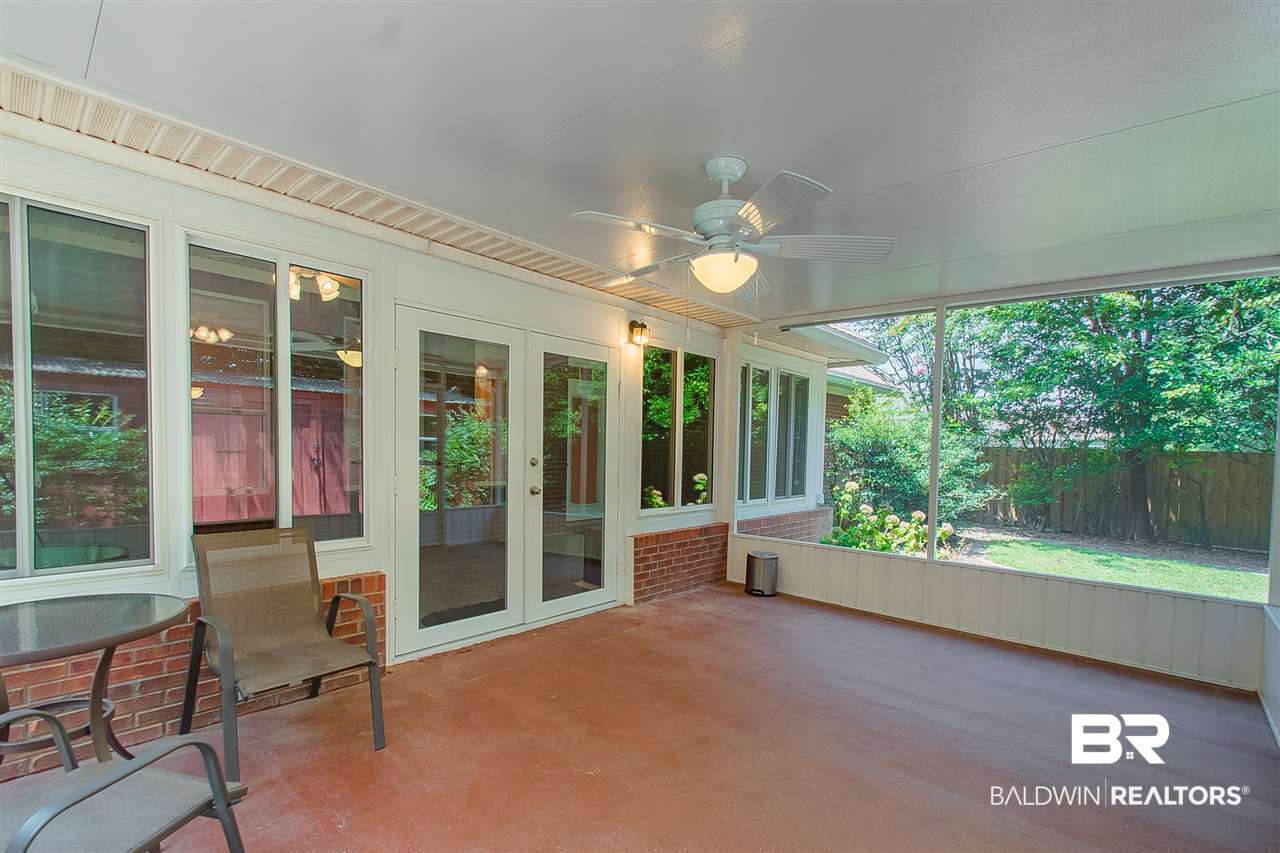 163 Hawthorne Circle Fairhope, AL 36532 - Photo 32 of 37 Screened Porch