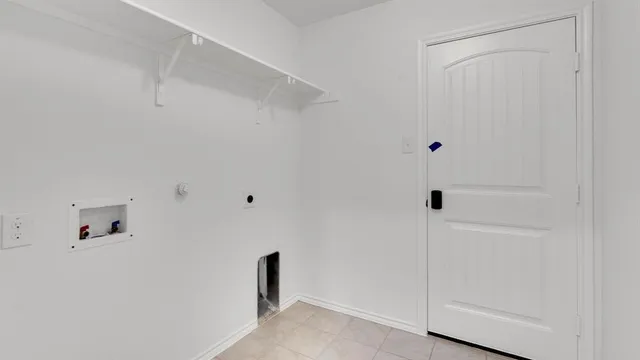 a view of empty room