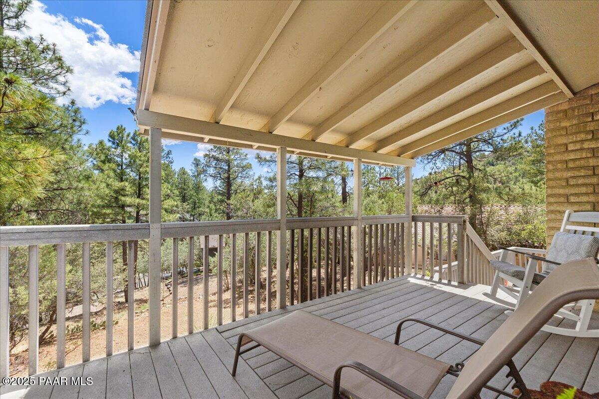 1285 Tanglewood Road Prescott, AZ 86303 - Photo 17 of 18 Covered Deck