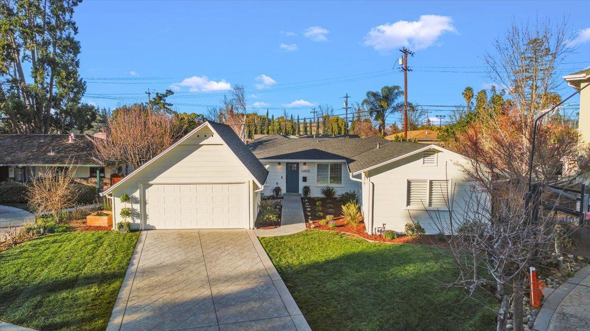1450 Padres Drive San Jose, CA 95125 - Photo 3 of 52 a view of a house with a yard and potted plants