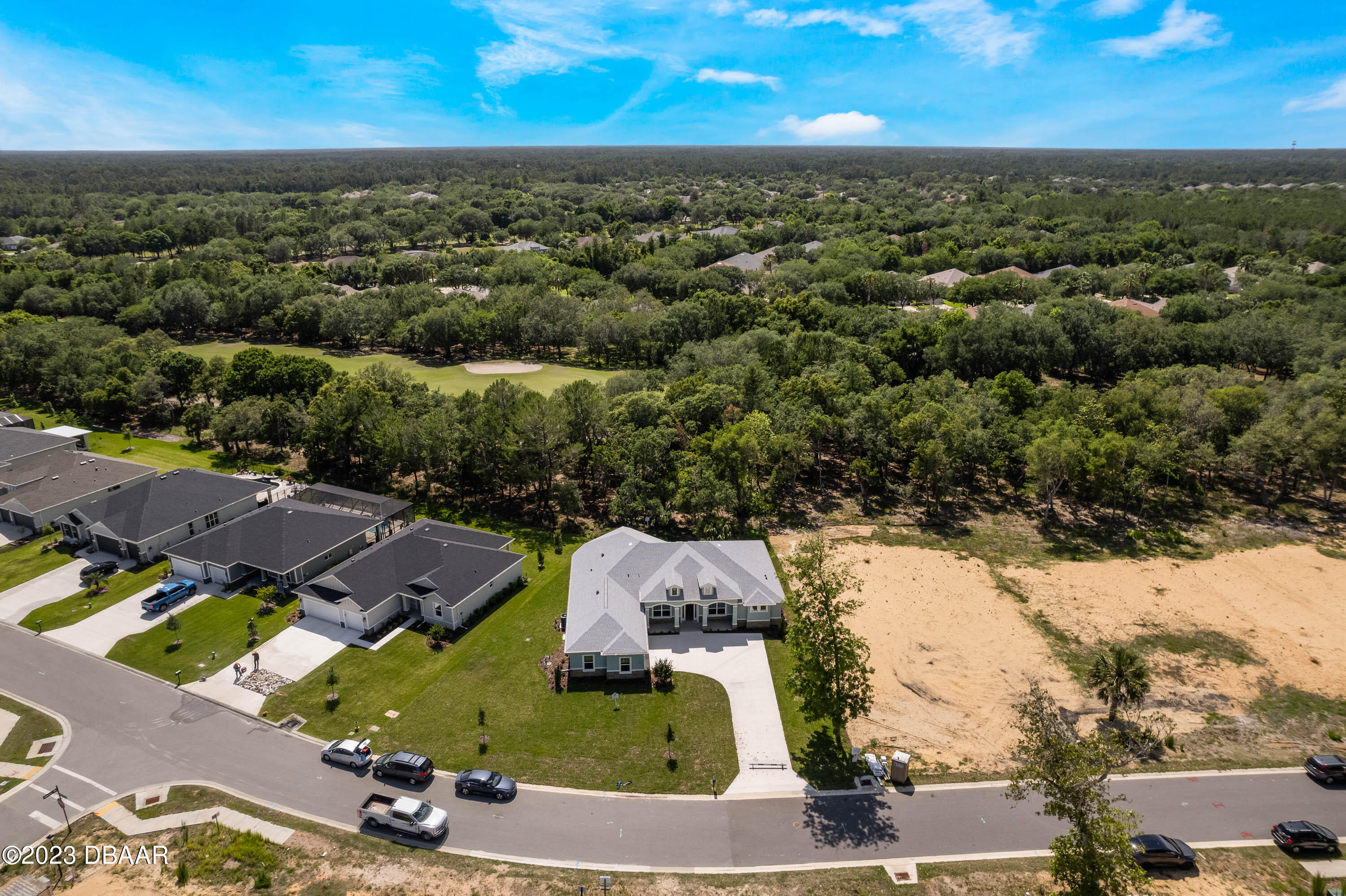 3126 Silvermines Avenue Ormond Beach, FL 32174 - Photo 38 of 39 Overhead-Golfcourse Proximity to House