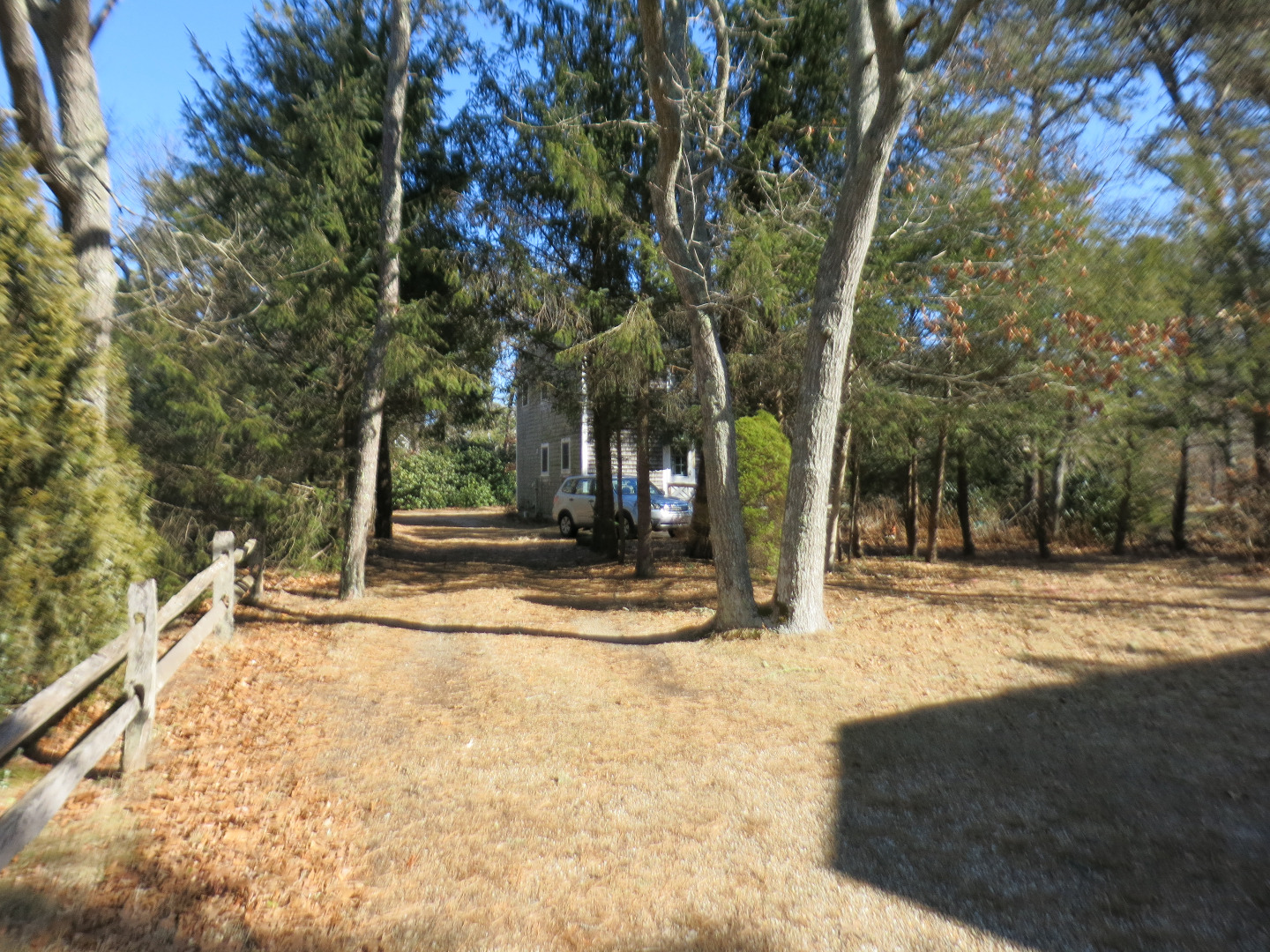 86 Marthas Road Edgartown, MA 02539 - Photo 7 of 25 a view of road with trees