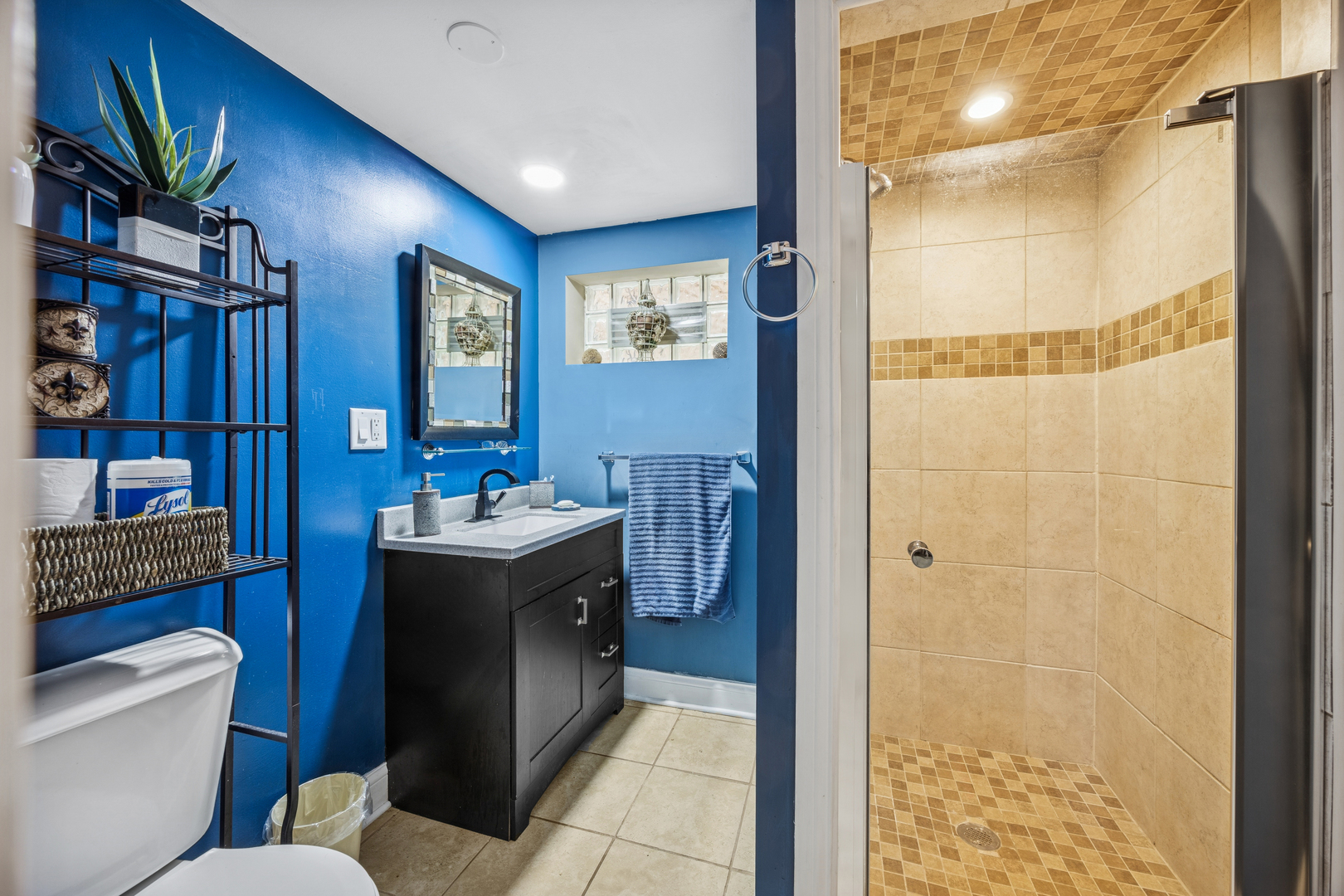 7535 West 63rd Place Summit, IL 60501 - Photo 13 of 19 a bathroom with a sink a toilet and shower