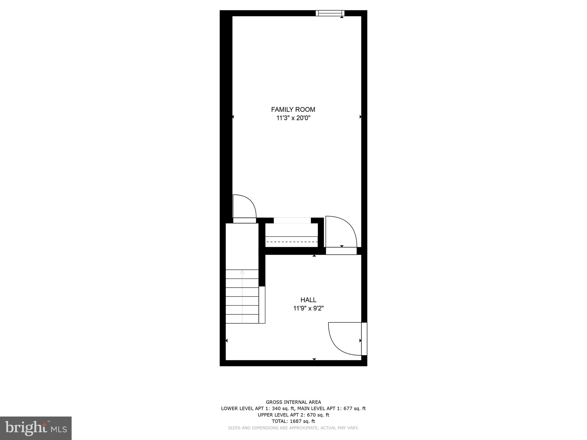 4527 Fairfax Road Baltimore, MD 21216 - Photo 15 of 17 Floor Plan