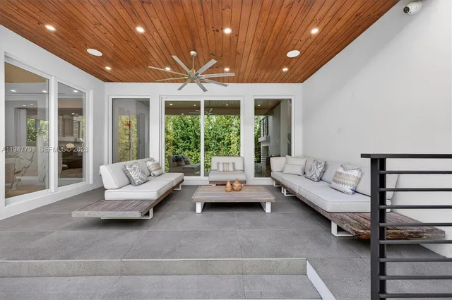 a kitchen with a stove and cabinets