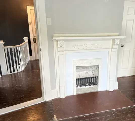 a view of an entryway door