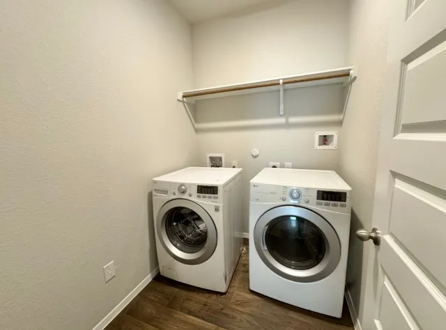 wooden floor and window in an empty room
