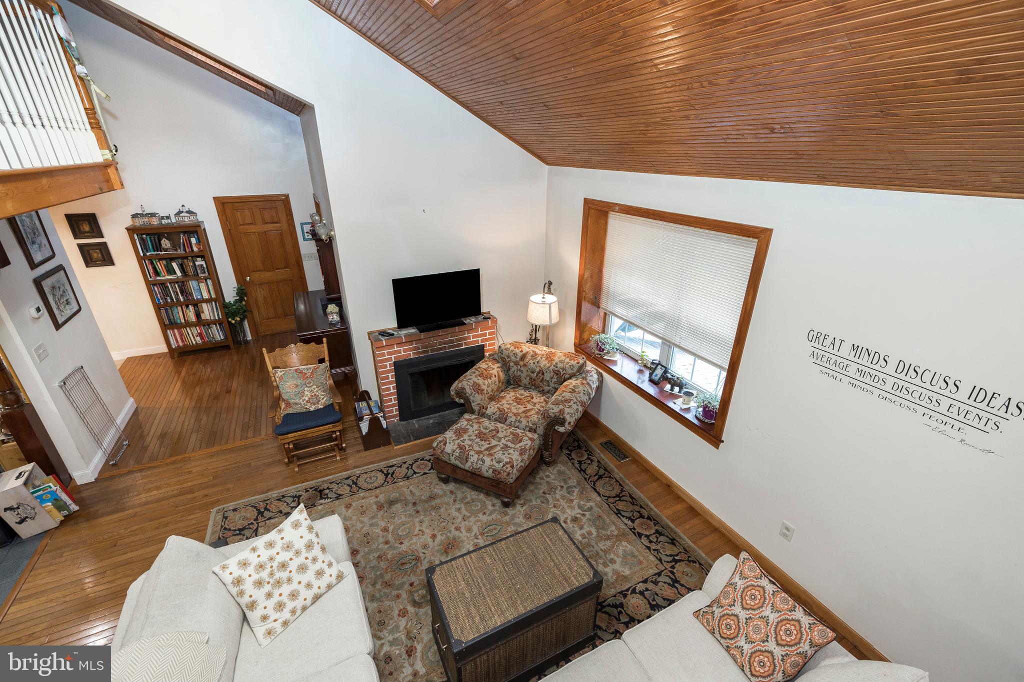 29 Hollow Road Paoli, PA 19301 - Photo 8 of 22 View of Living Room from Loft Area
