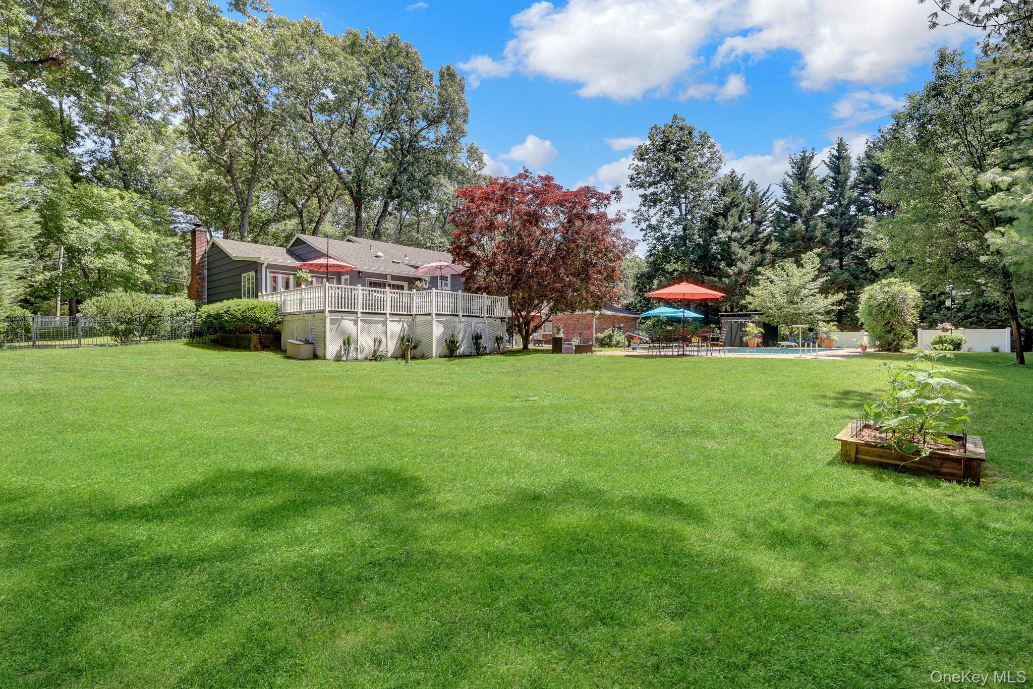 121 Old Field Road Huntington, NY 11743 - Photo 33 of 38 Backyard perfect for sports, play and relaxation.