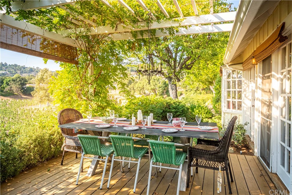 2915 Lakemont Drive Fallbrook, CA 92028 - Photo 41 of 56 a table and chairs sitting in front of a yellow room