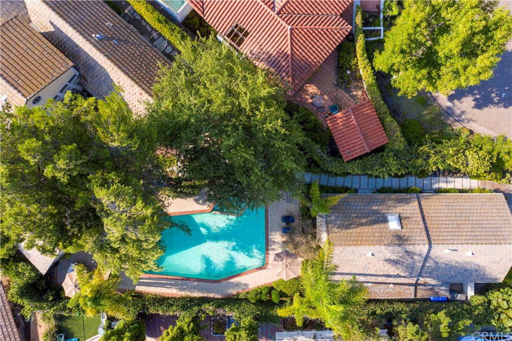 2915 Lakemont Drive Fallbrook, CA 92028 - Photo 55 of 56 an aerial view of residential house with outdoor space and trees all around