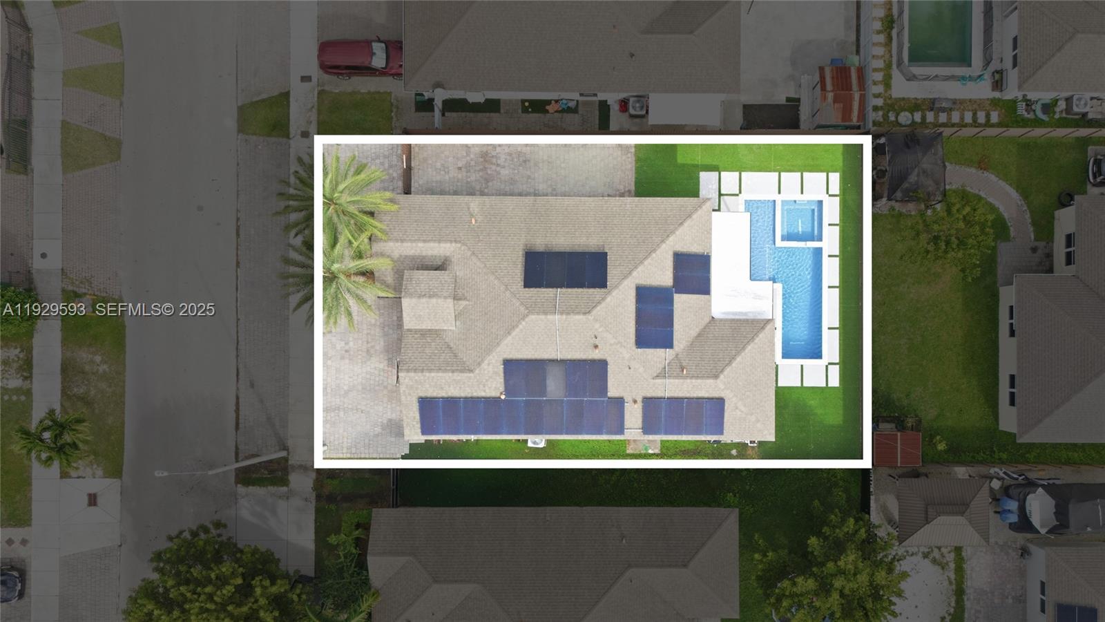 27641 Southwest 134th Court Homestead, FL 33033 - Photo 33 of 40 an aerial view of a house with a yard