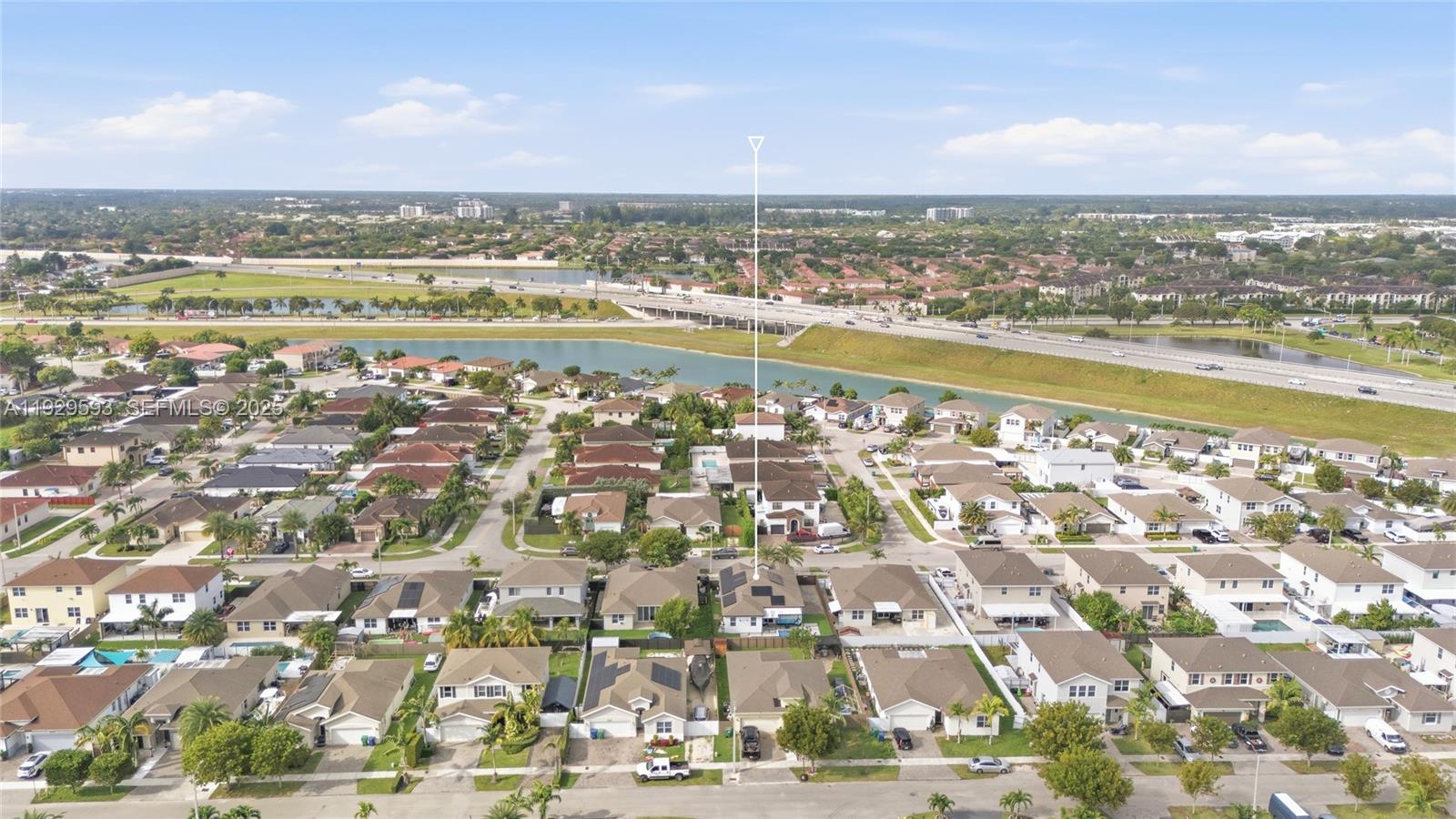 27641 Southwest 134th Court Homestead, FL 33033 - Photo 37 of 40 a view of city with ocean