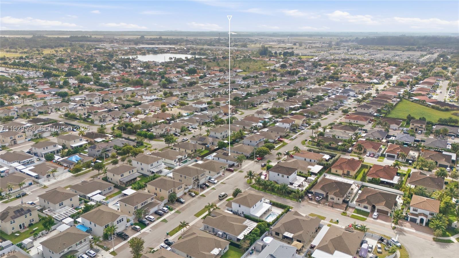 27641 Southwest 134th Court Homestead, FL 33033 - Photo 39 of 40 an aerial view of multiple house