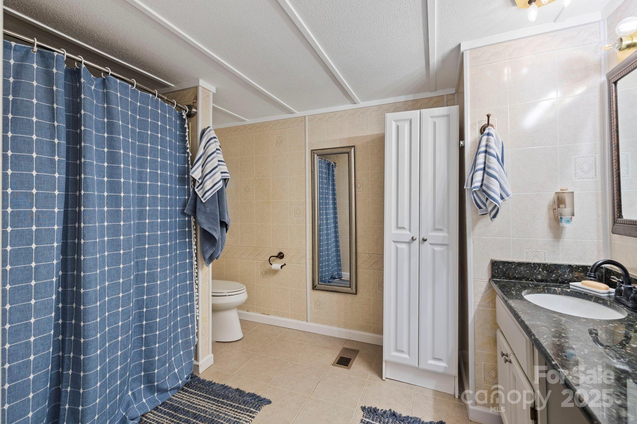 12 Timbers Edge Lane Fairview, NC 28730 - Photo 19 of 35 a bathroom with a sink and a toilet
