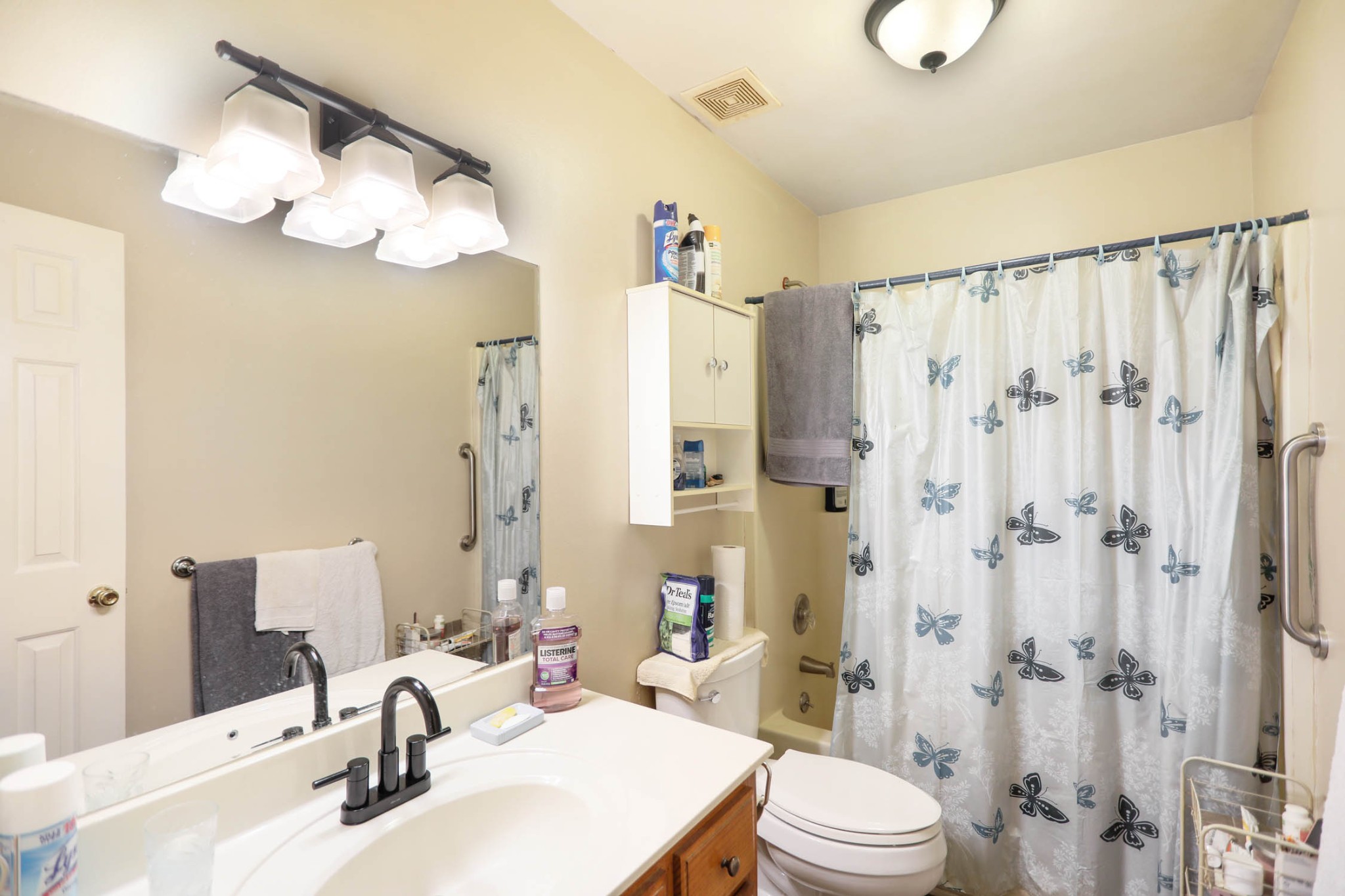 4971 Hyde Road Springfield, TN 37172 - Photo 14 of 36 a bathroom with a sink a toilet and a mirror