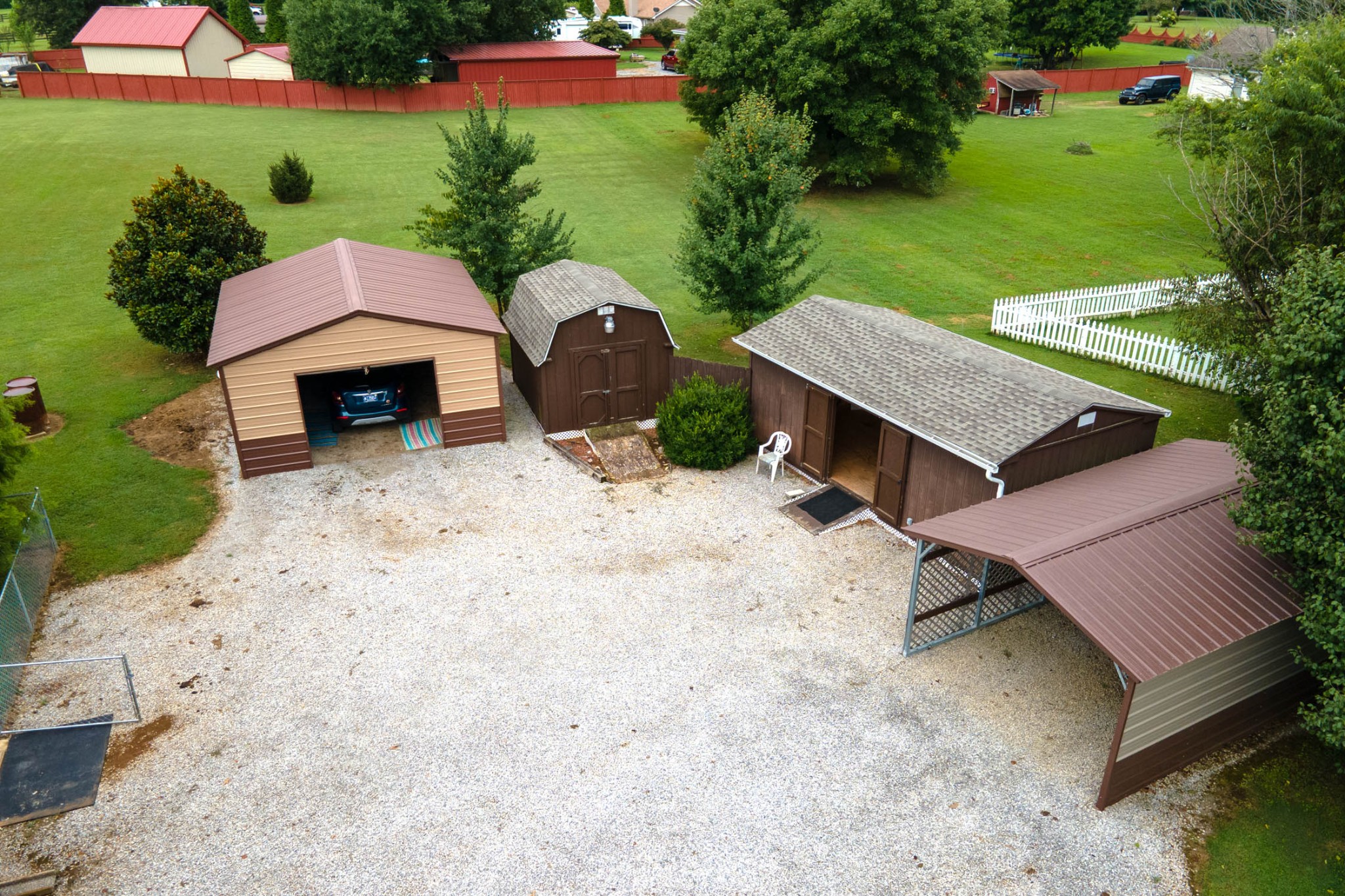 4971 Hyde Road Springfield, TN 37172 - Photo 27 of 36 an aerial view of a house having yard