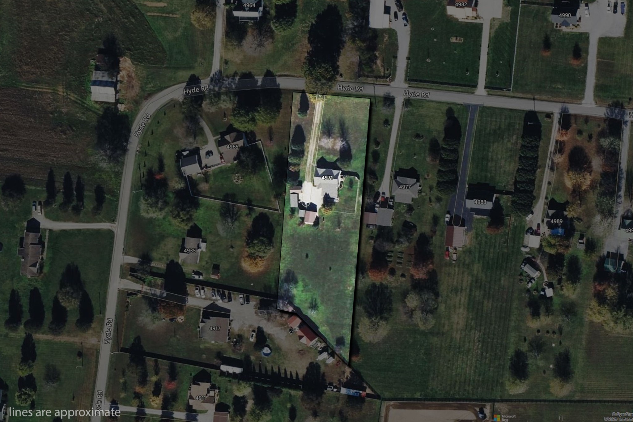 4971 Hyde Road Springfield, TN 37172 - Photo 29 of 36 an aerial view of a house