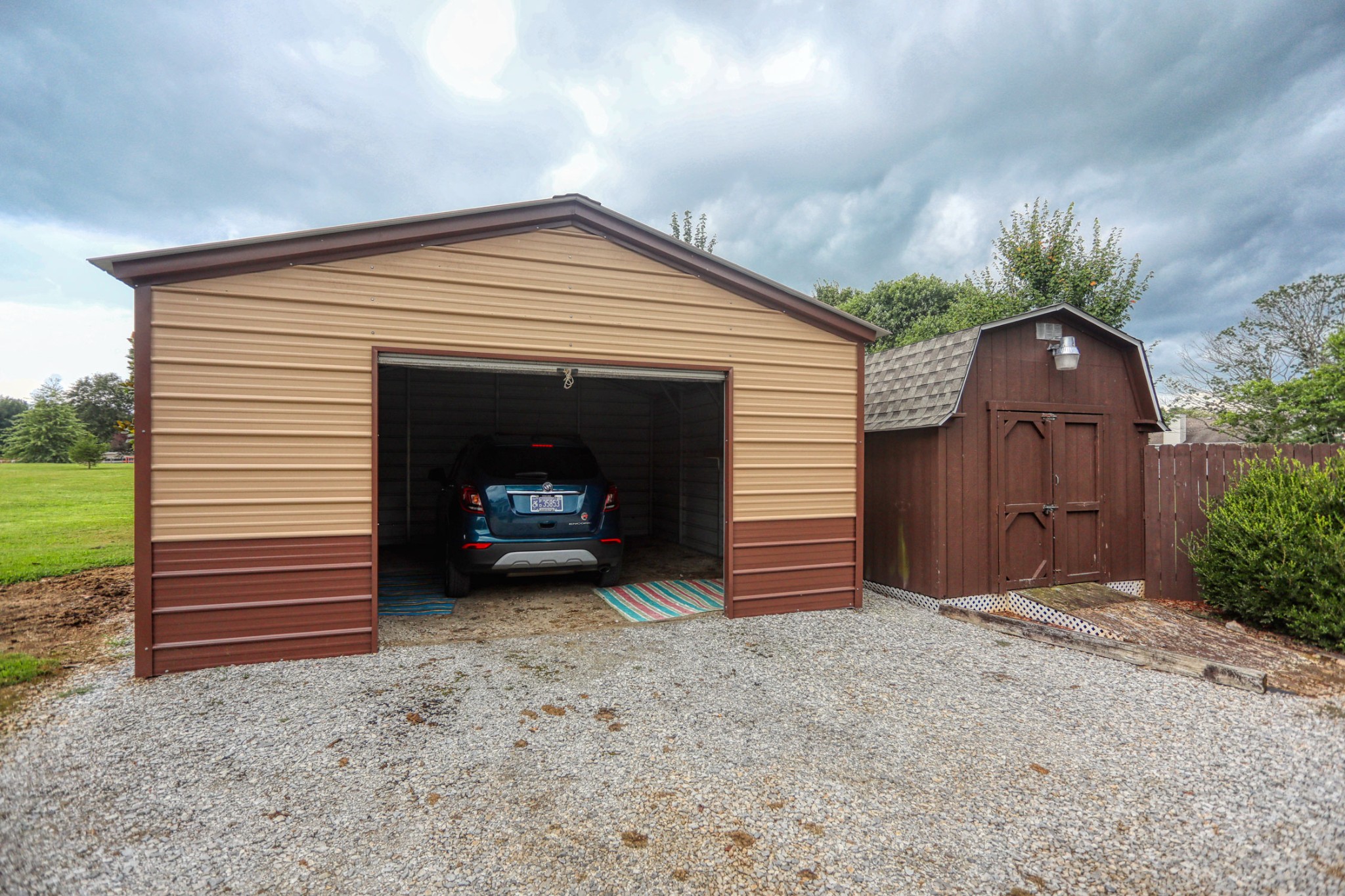 4971 Hyde Road Springfield, TN 37172 - Photo 4 of 36 a view of a house with a garage