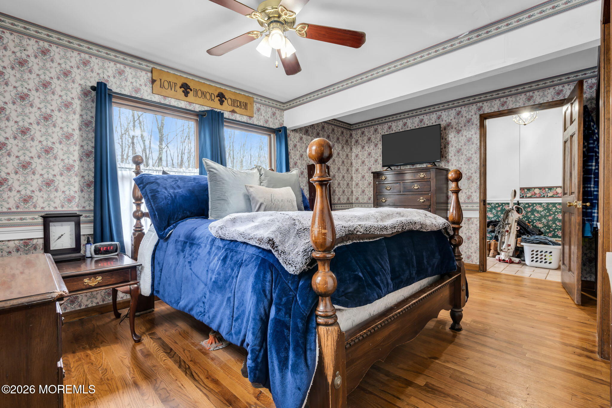 106 Vienna Road Howell, NJ 07731 - Photo 11 of 59 a bedroom with furniture and wooden floor