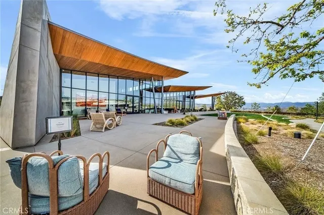 a view of a street from a house