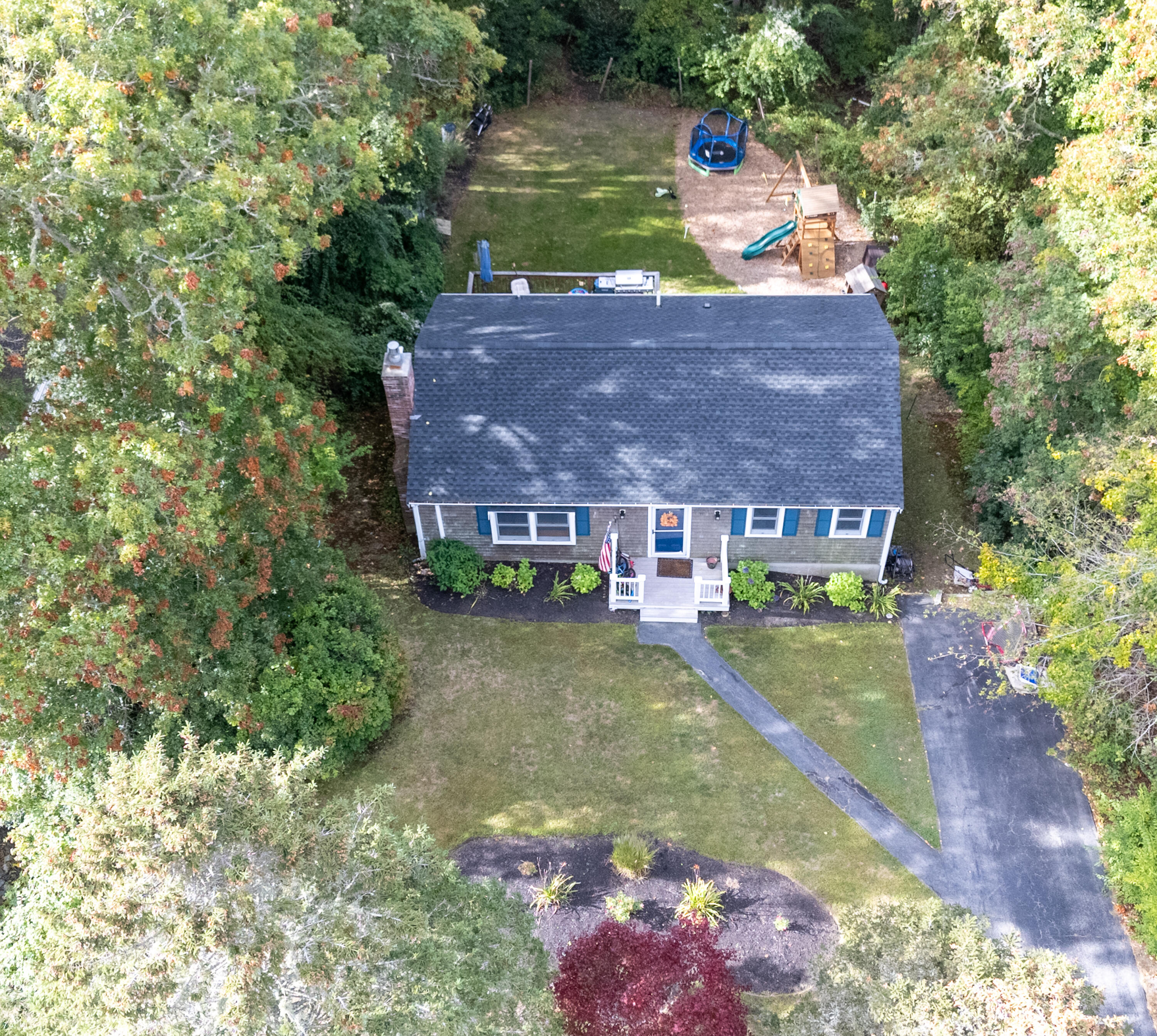 11 Warwick Way Mashpee, MA 02649 - Photo 67 of 67 a aerial view of a house