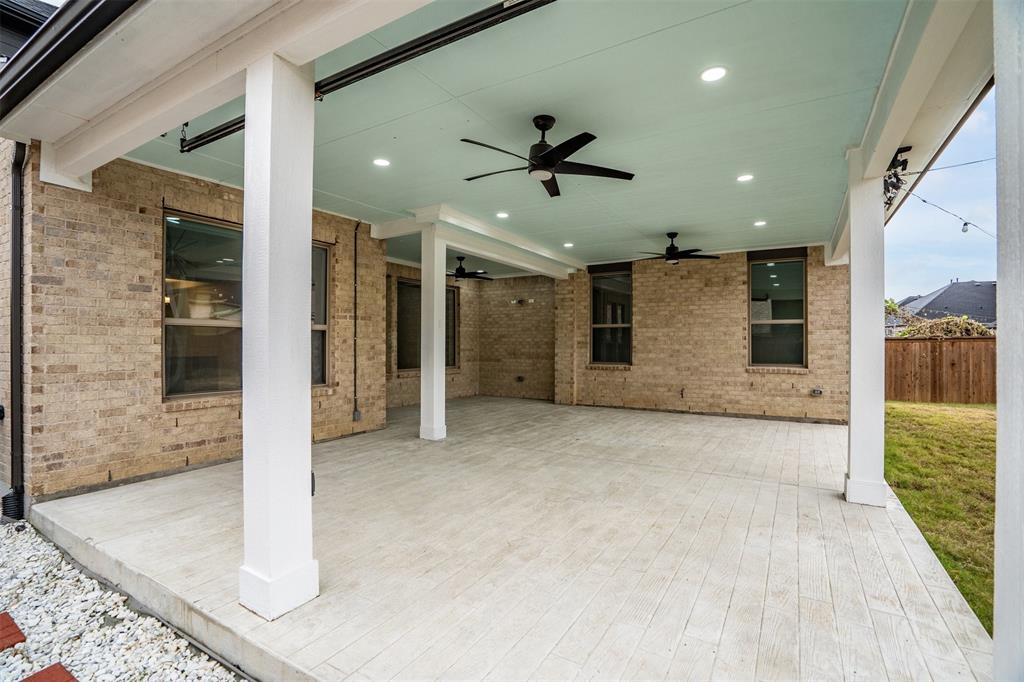 4505 Fall Mdw Drive Prosper, TX 75078 - Photo 25 of 34 a view of a hallway with a living room
