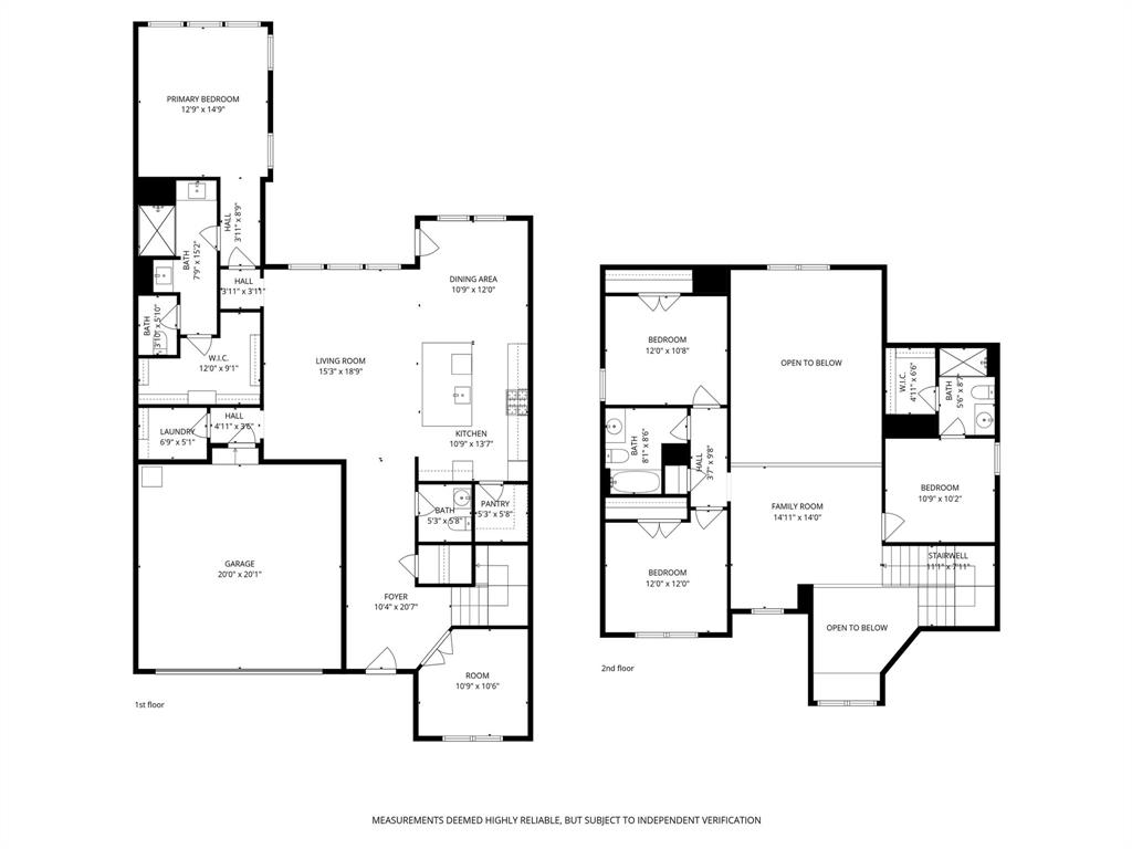 4505 Fall Mdw Drive Prosper, TX 75078 - Photo 29 of 34 a picture of floor plan