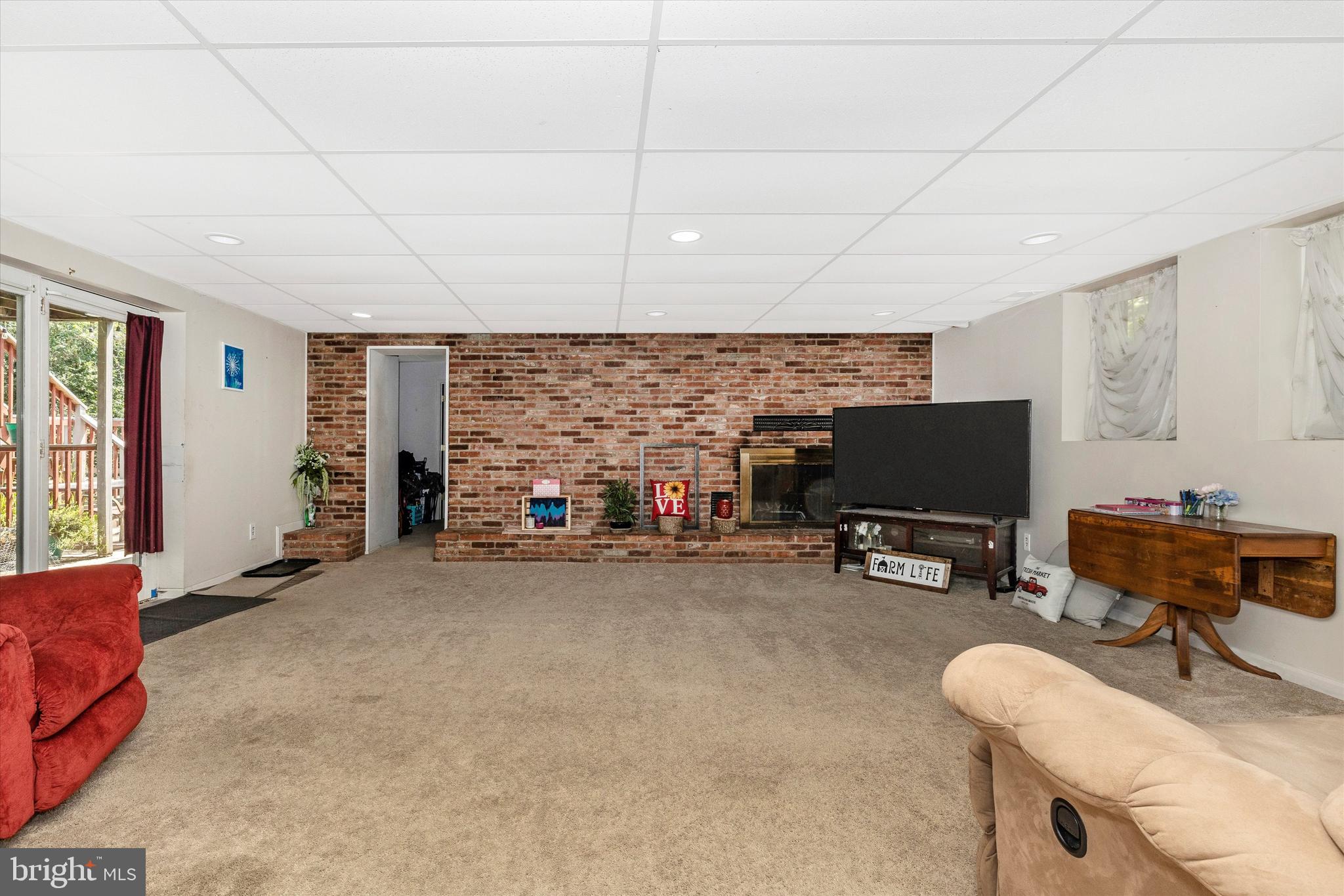 5327 Buffalo Road Mount Airy, MD 21771 - Photo 17 of 54 Lower Level Family Room has Walk-out to Patio