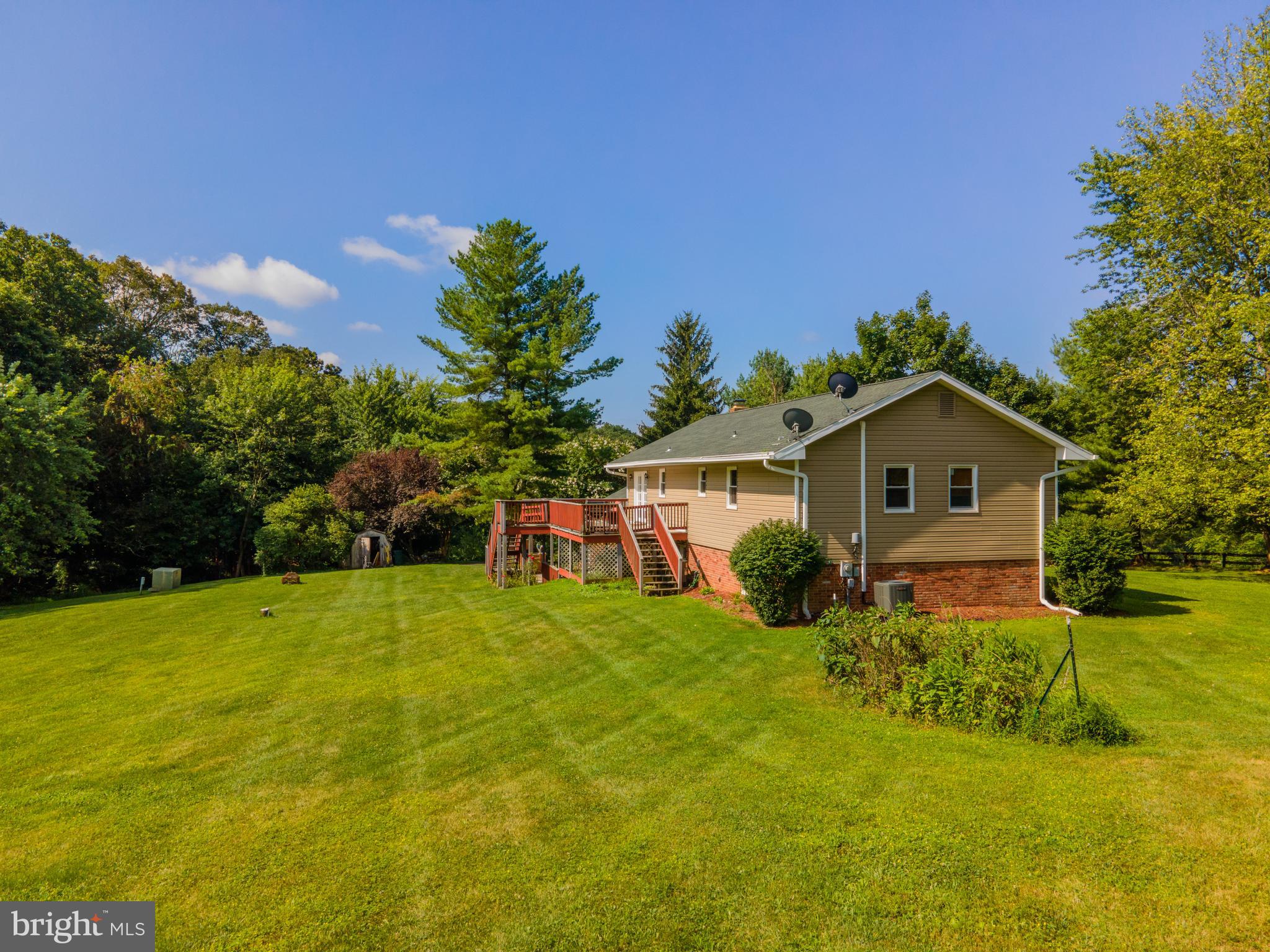 5327 Buffalo Road Mount Airy, MD 21771 - Photo 43 of 54 Side View of House and Yard