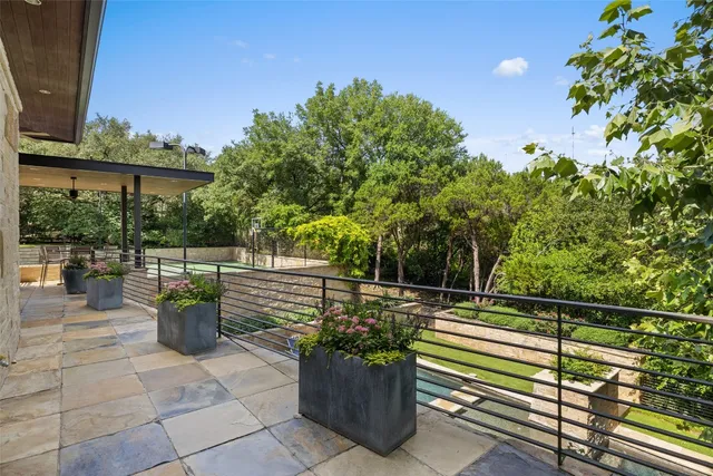 a view of lake and mountain