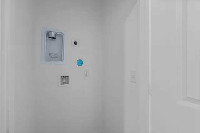 a view of a door of the house