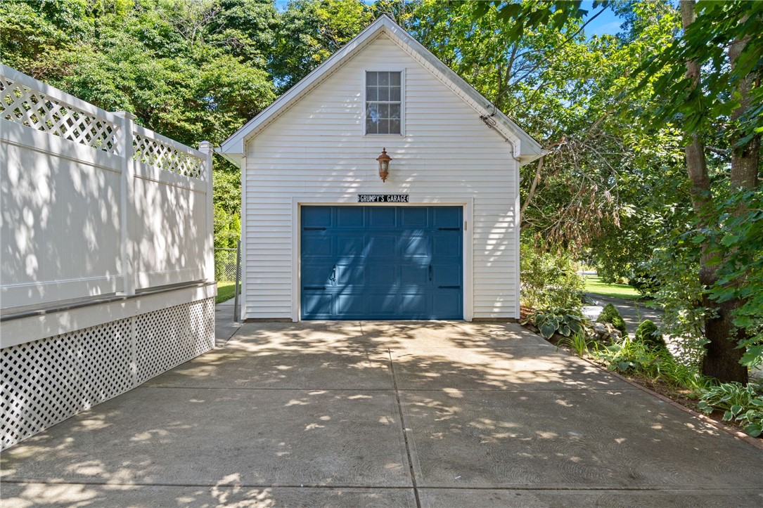 517 Knotty Oak Road Coventry, RI 02816 - Photo 29 of 40 Detached Garage with Loft Storage Space