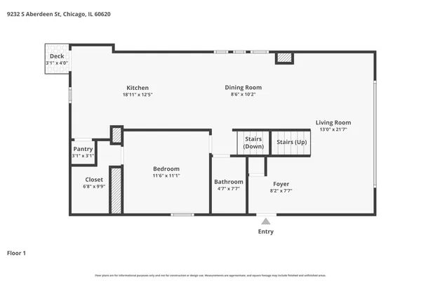 $359,900 | 9232 South Aberdeen Street, Chicago, IL 60620