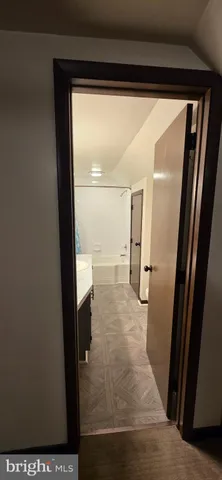 a view of a walk in closet