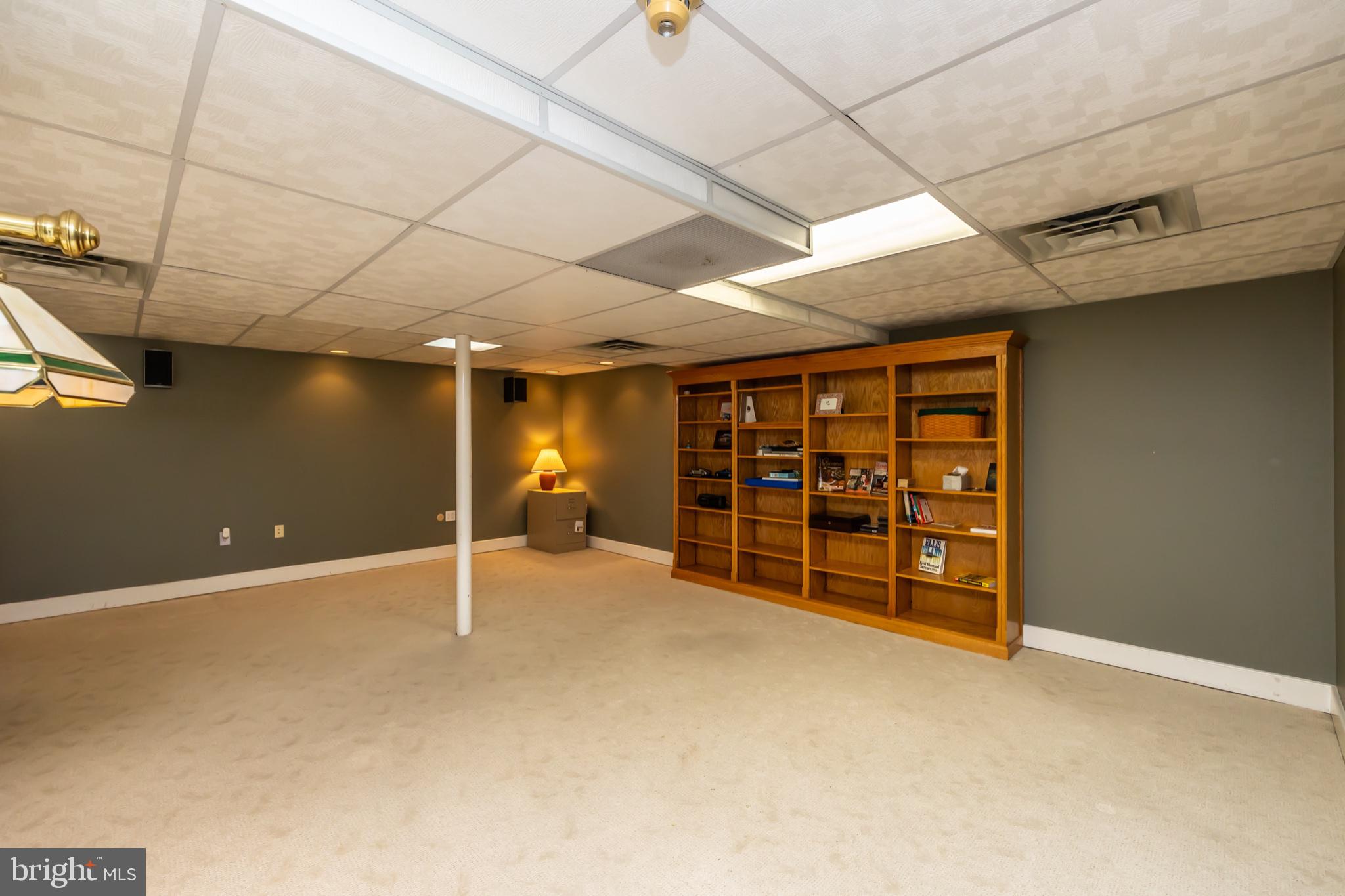 146 Logtown Road Media, PA 19063 - Photo 98 of 128 Spacious, versatile LL with built-in Oak bookcase