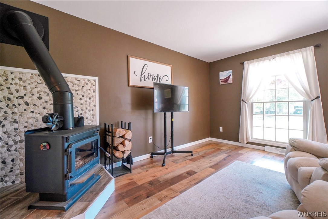 6138 Versailles Plank Road Lake View, NY 14085 - Photo 11 of 50 Fireplace in Family room