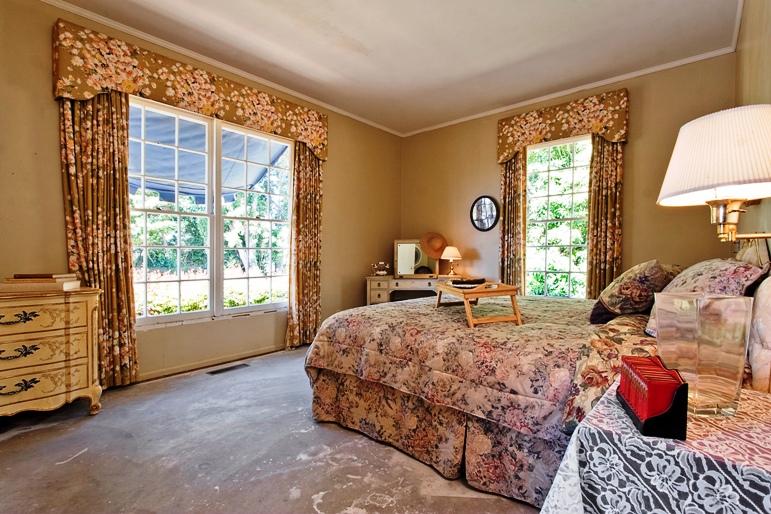 2296 Las Tunas Road Santa Barbara, CA 93103 - Photo 6 of 13 a bedroom with bed and a window