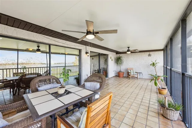 a outdoor space with furniture