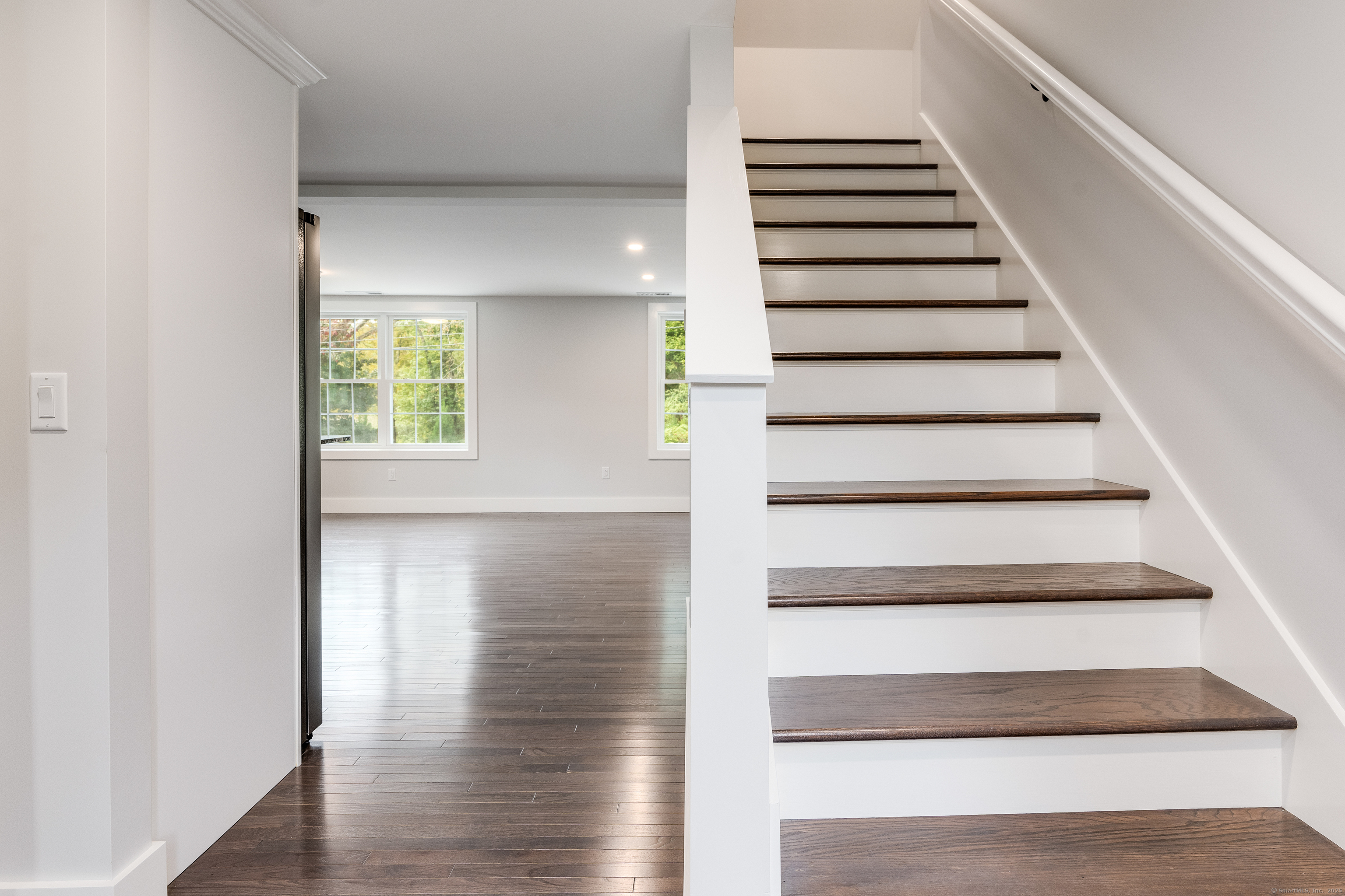 60 Goose Hill Road Chester, CT 06412 - Photo 26 of 35 a view of entryway and hall with wooden floor
