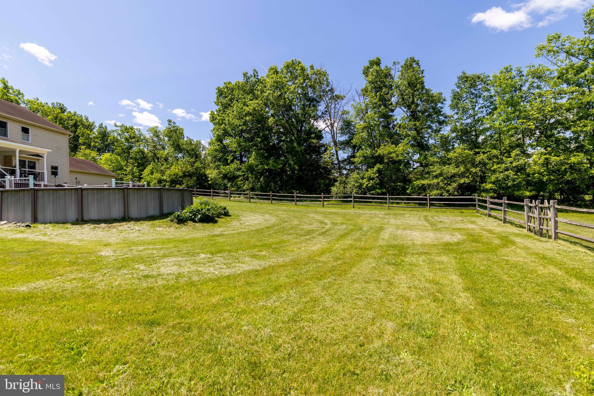 9 Middle Road Perkasie, PA 18944 - Photo 28 of 38 Partially Fenced in Rear Yard