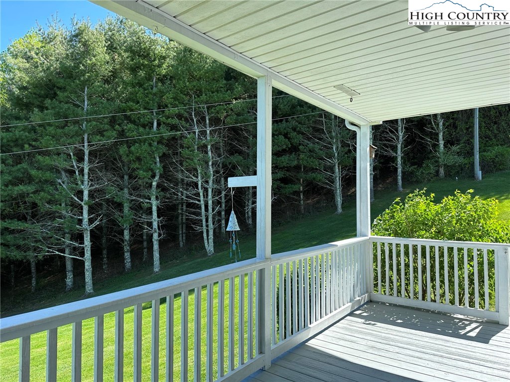 4952 Nile Road Sparta, NC 28675 - Photo 6 of 36 a view of a wooden deck