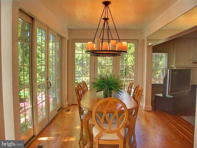 330 Riverside Road Edgewater, MD 21037 - Photo 5 of 26 a dining room with a glass top table and chairs
