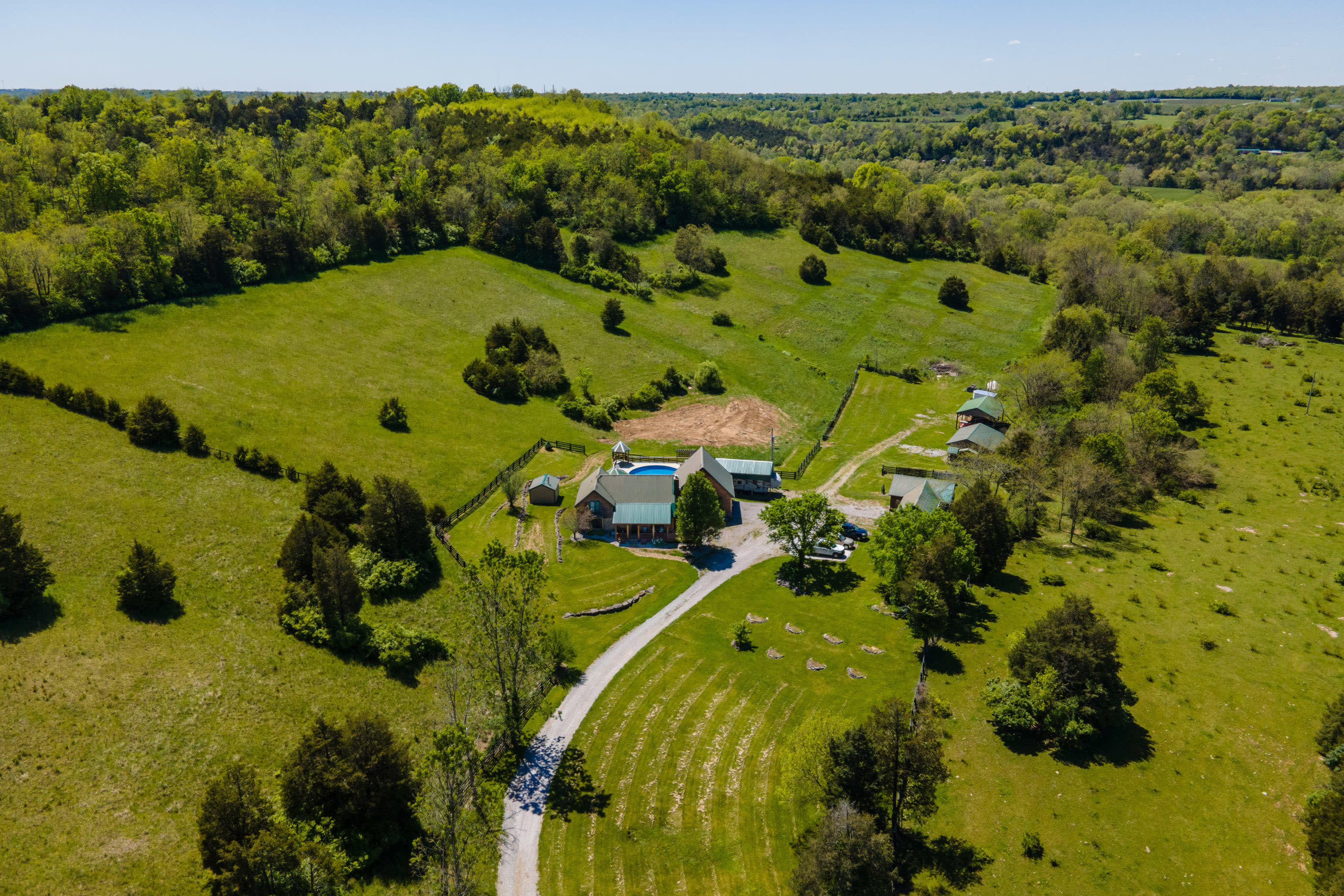 2080 Elm Fork Road Nicholasville, KY 40356 - Photo 7 of 91 20210512-2080-Elmfork-Rd-smith-drone-rea