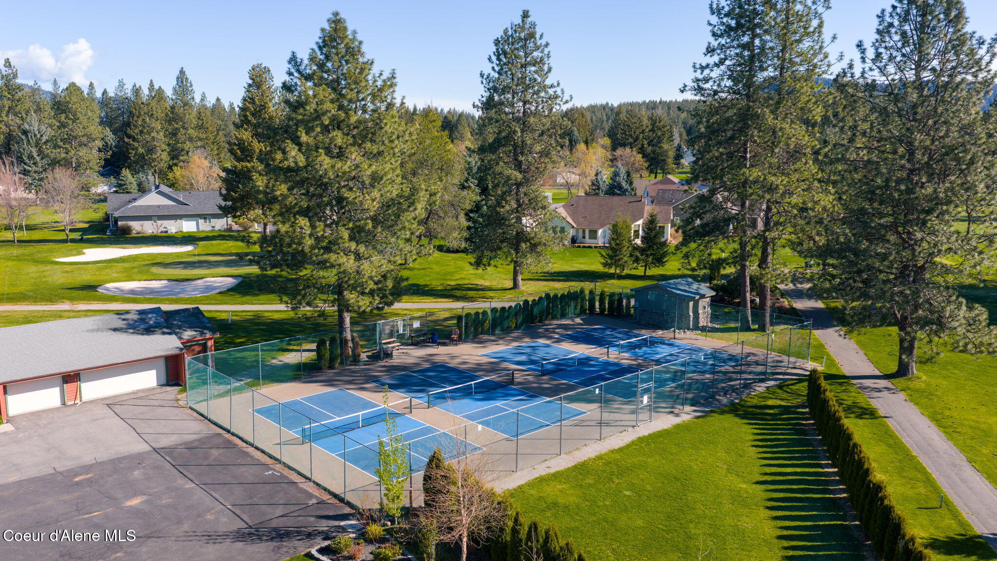 5247 West Broken Tee Road Rathdrum, ID 83858 - Photo 43 of 49 Tennis Courts