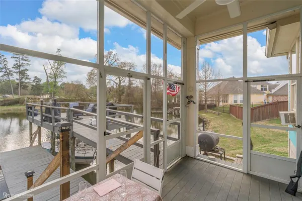 a room with gym equipment