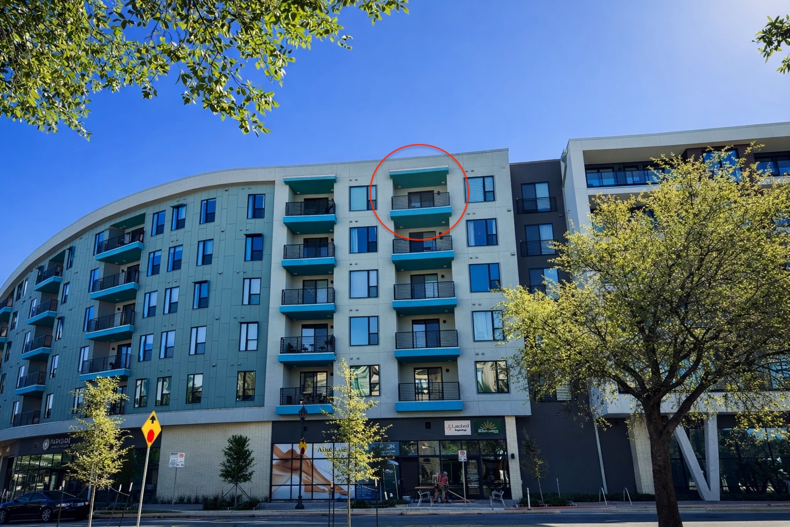 1701 Simond Avenue, Unit 625 Austin, TX 78723 - Photo 21 of 23 a front view of a building